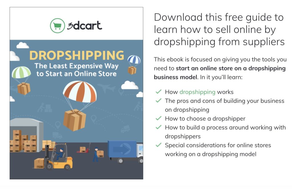 free ebook to drop shipping 