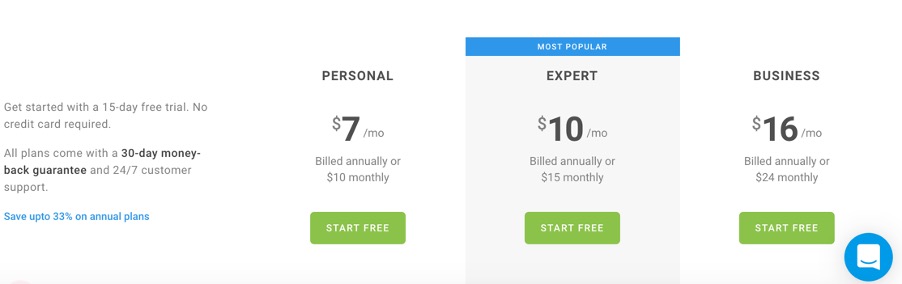 Pixpa Pricing