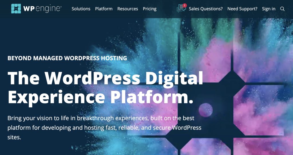 wp 引擎管理的 wordpress 託管