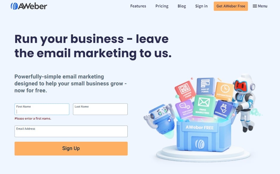 aweber email marketing tool