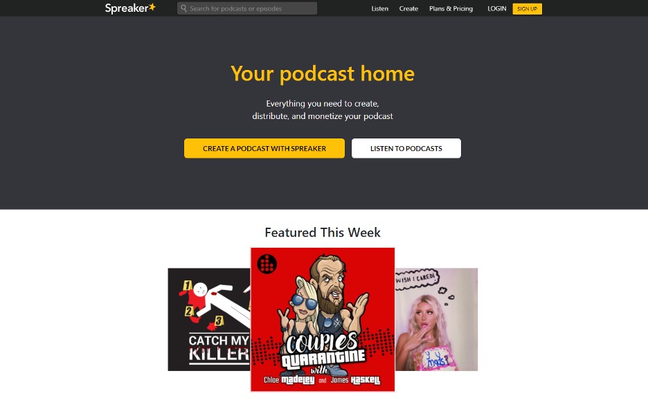 Spreaker Podcast Hosting 