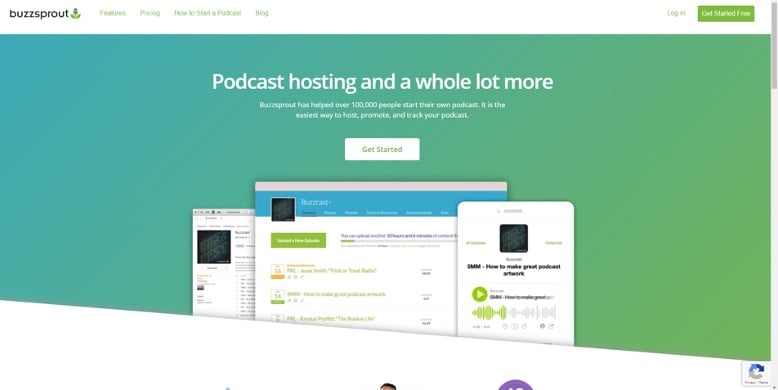 Buzzsprout Podcast Hosting