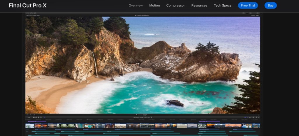 final cut pro x video editor