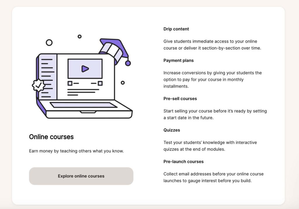 Podia online course