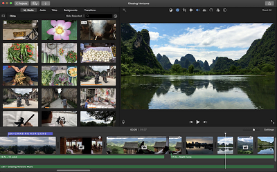 iMovie 視頻編輯器