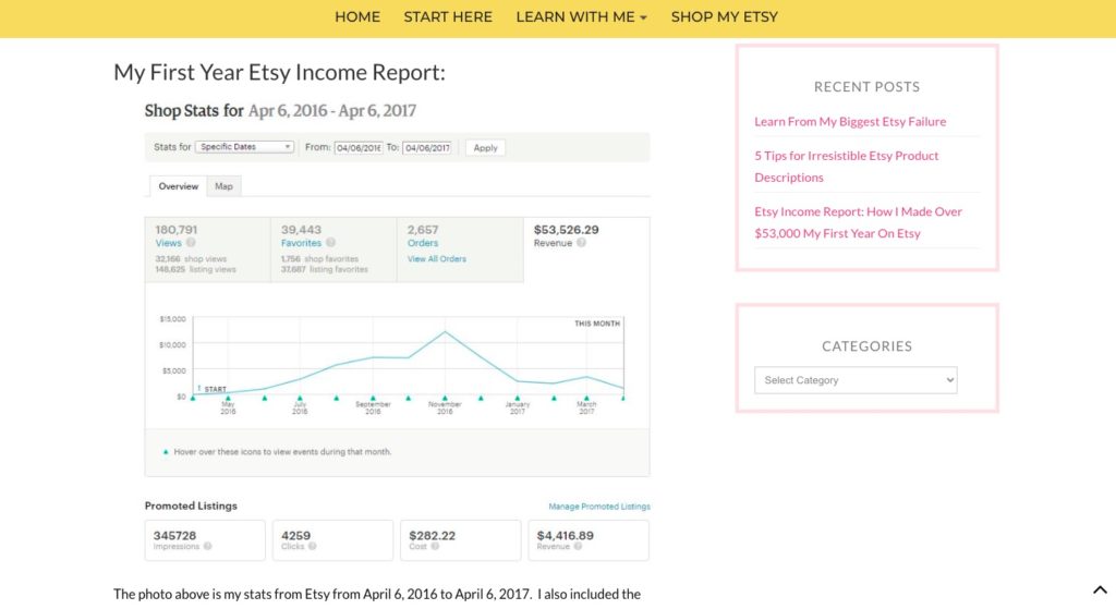 etsy income report