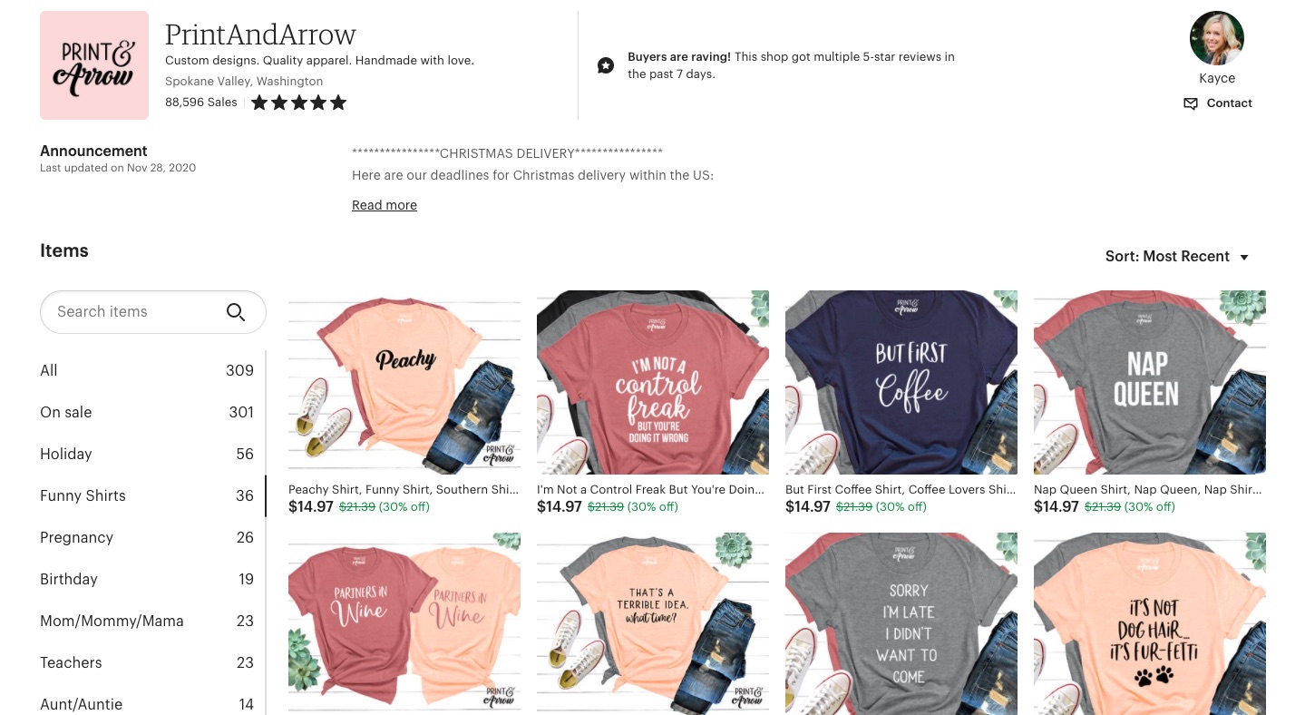 25 Best Things to Sell on Etsy to Make Money