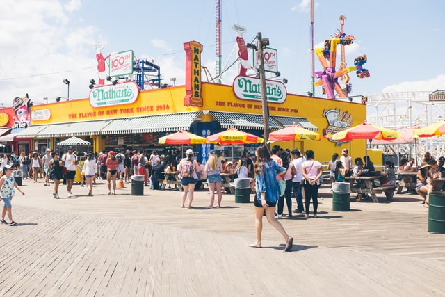 work in amusement park