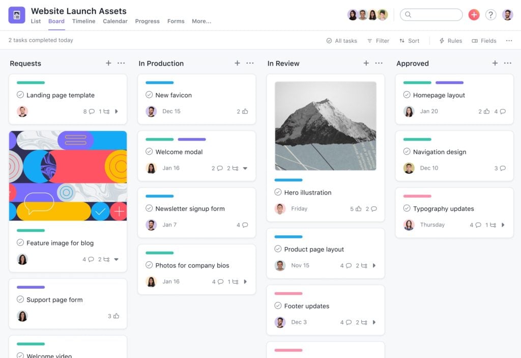 asana project management