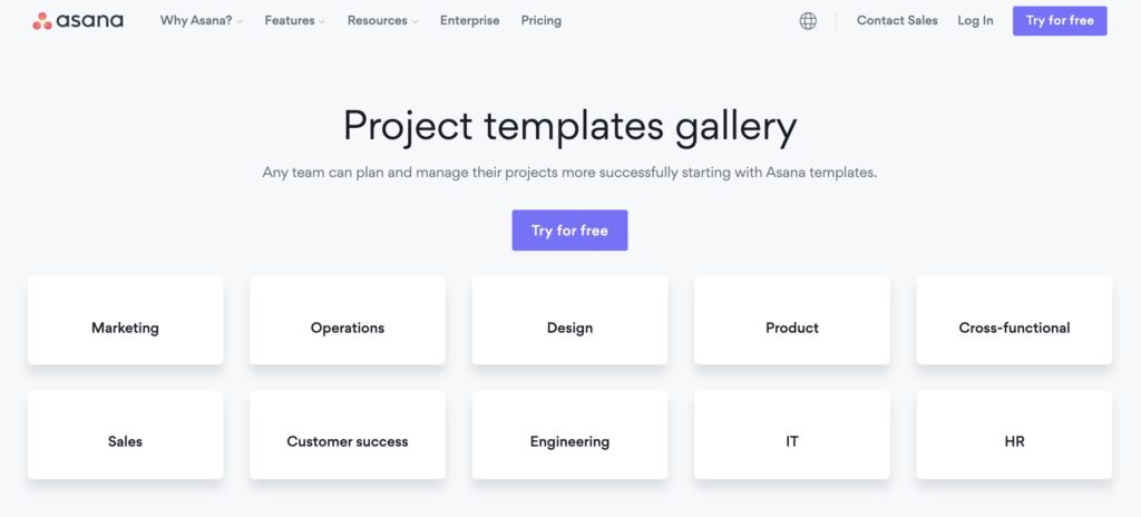 asana template