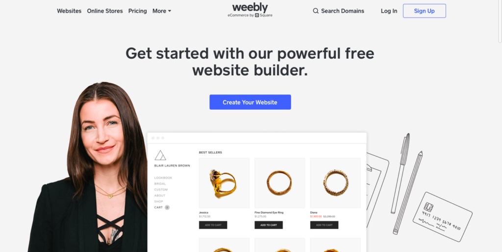 weebly website builder