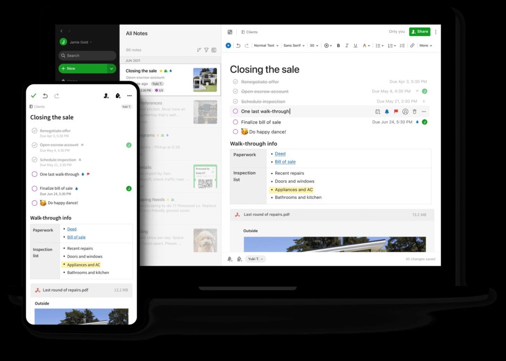 evernote 高效的筆記