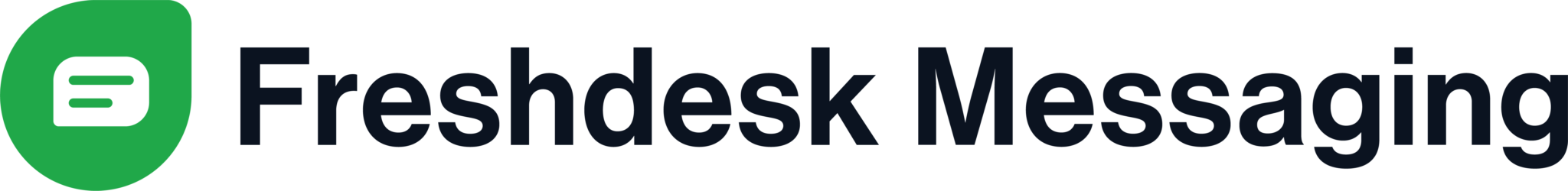 Freshdesk 消息傳遞徽標