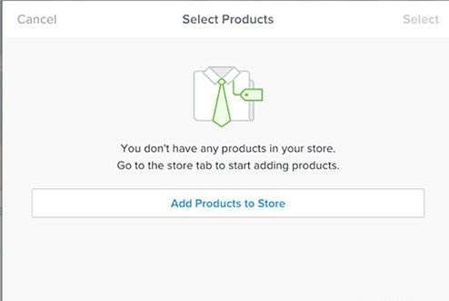 add product to weebly store