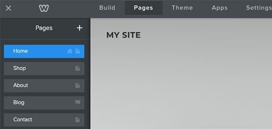 how to add a page on weebly website builder