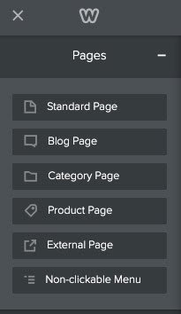 how to add pages on weebly