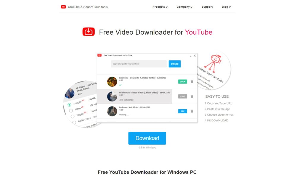 Free Video Downloader for YouTube