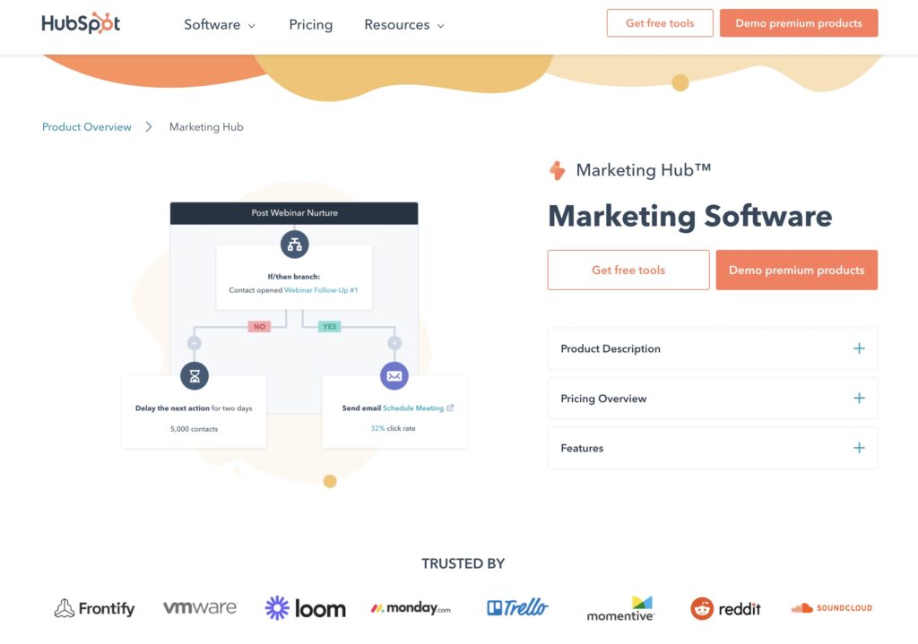 hubspot營銷中心