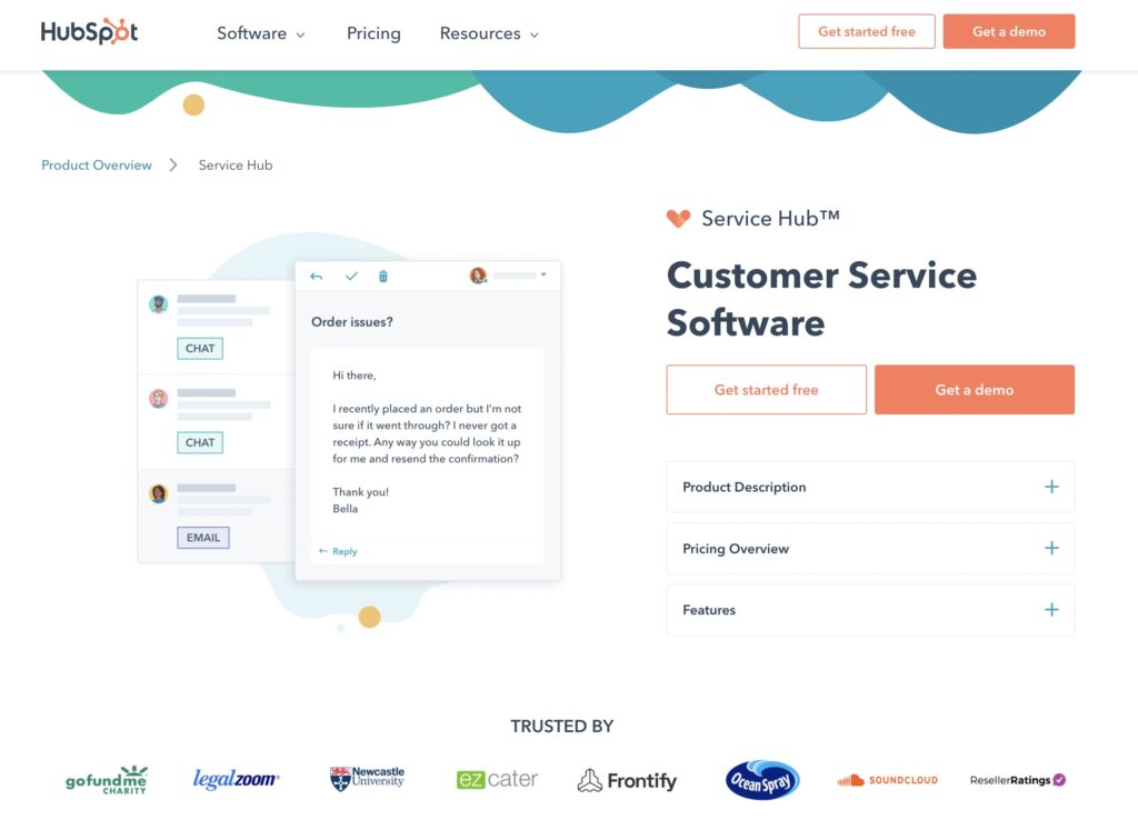 hubspot service hub