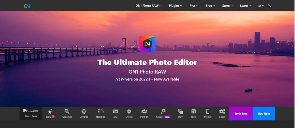 on1 photo raw photo editor