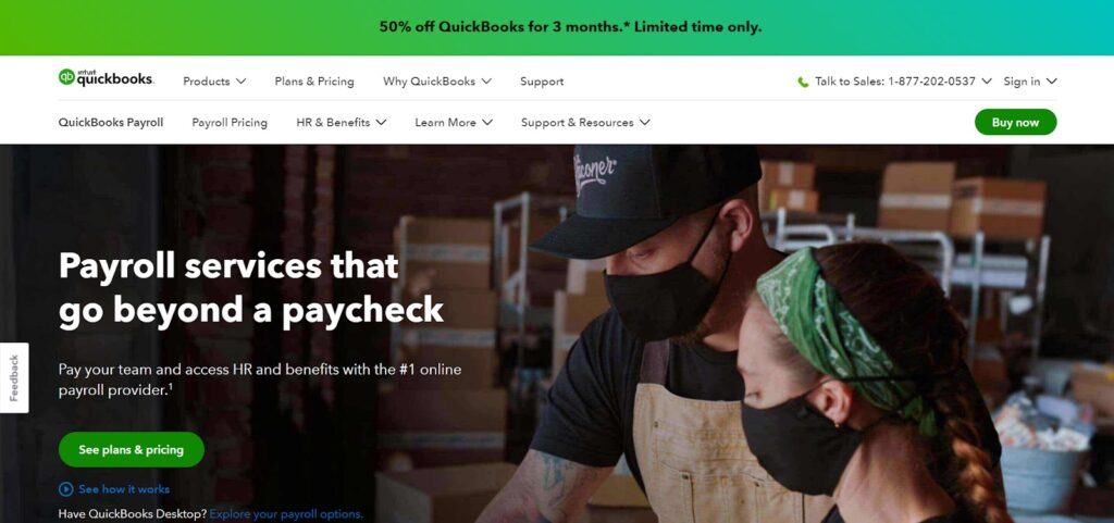 quickbooks payroll software