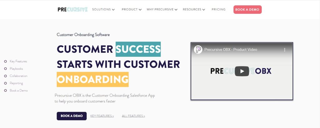 use precursive obx for salesforce project management