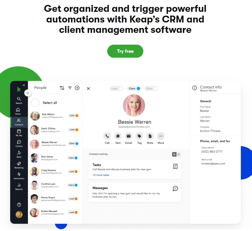 Keap CRM Review Features, Pricing, Use Cases (2023)