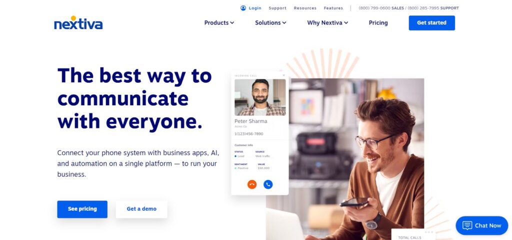 nextiva best business phone system