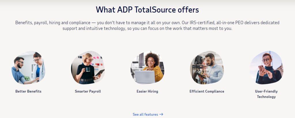 ADP totalsource service solutions