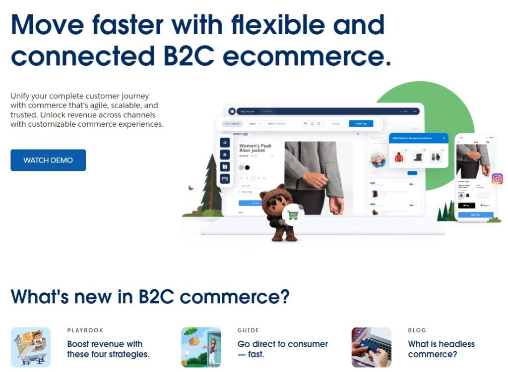 salesforce commerce cloud B2C