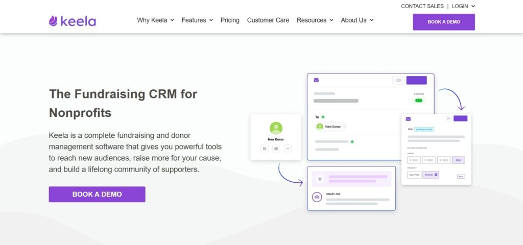 Keela is a Nonprofit CRM Software