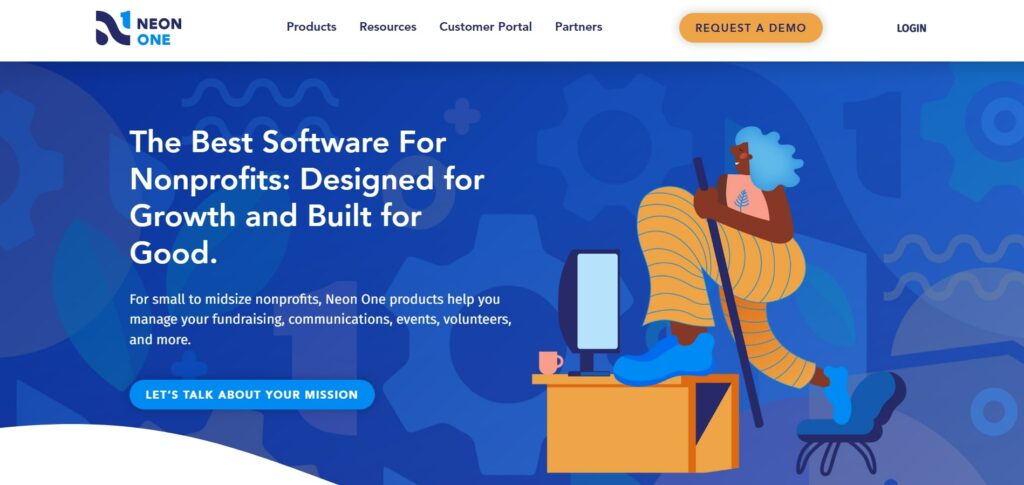 Neon One is a CRM Software for Nonprofits