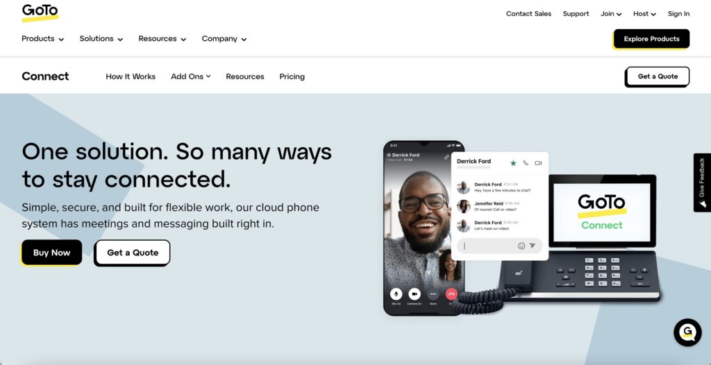GoTo Connect Business Phone System