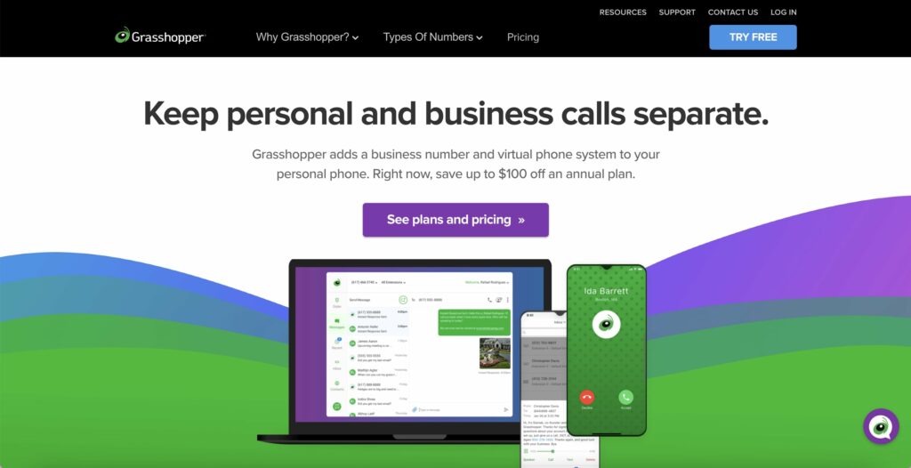 Grasshopper Business Phone System