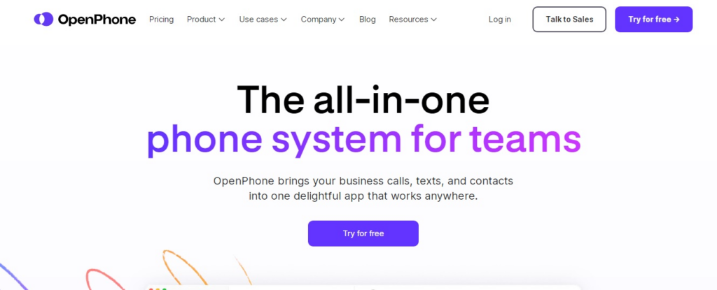 OpenPhone 商務電話系統