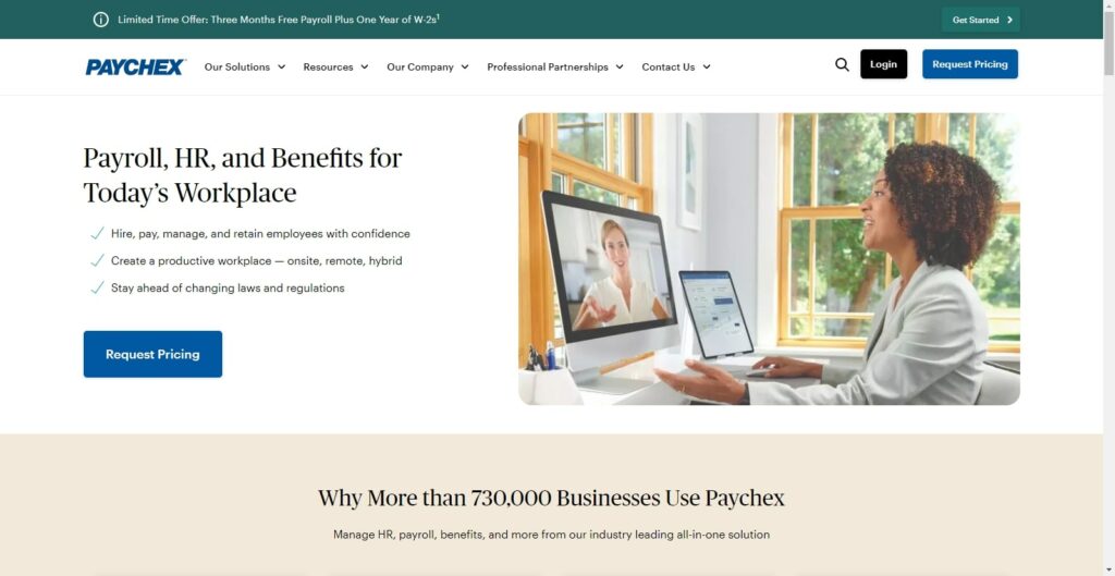 Paychex PEO HR Payroll Services