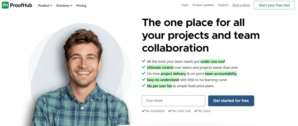 ProofHub Project Management Software