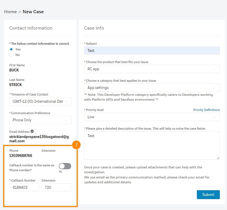 RingCentral Business Phone System Open and Manage Ticket