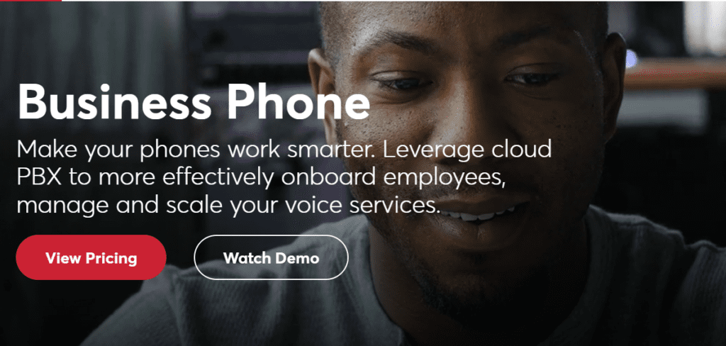 8x8 Business phone system homepage