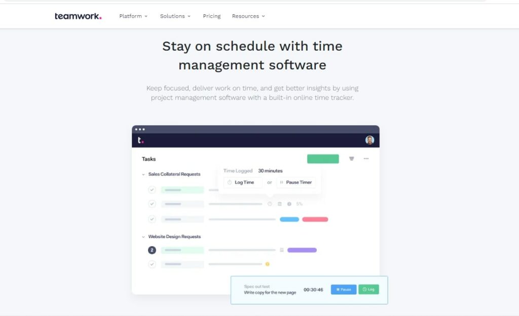 Asana 項目管理工具時間跟踪