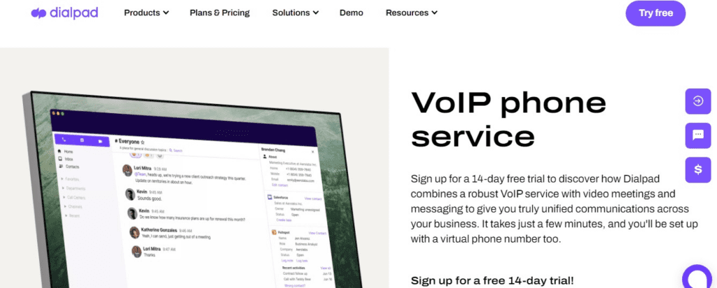 Dialpad VoIP service