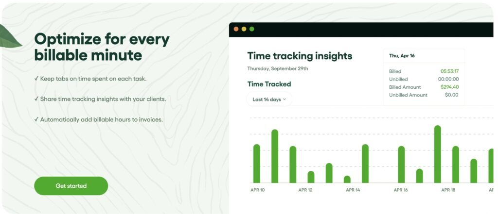 Hello Bonsai freelancers tool time tracking